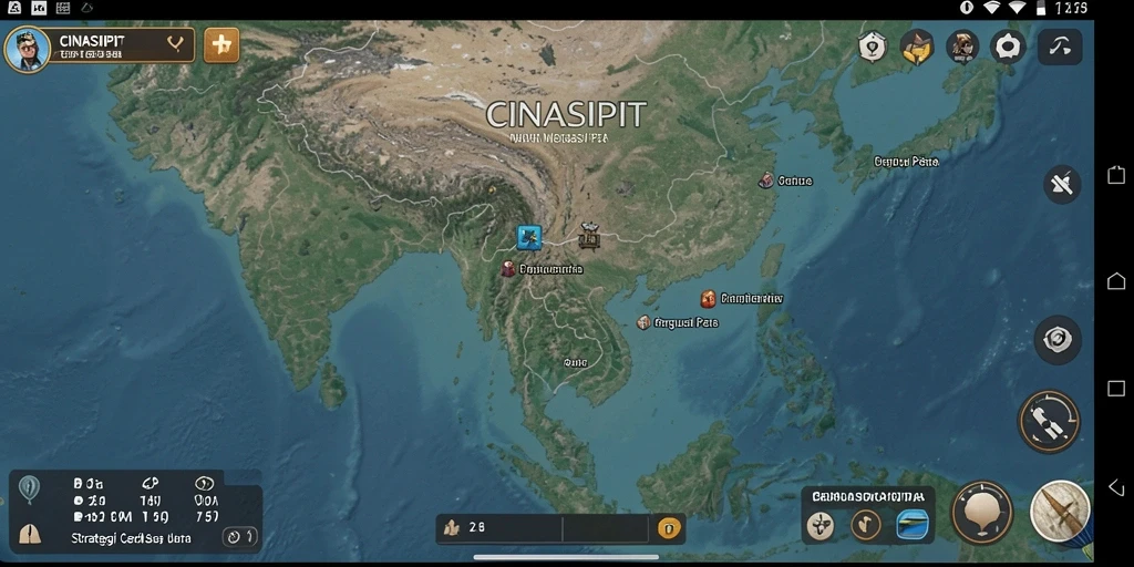 Tampilan gameplay CINASIPIT yang penuh strategi dan seru.