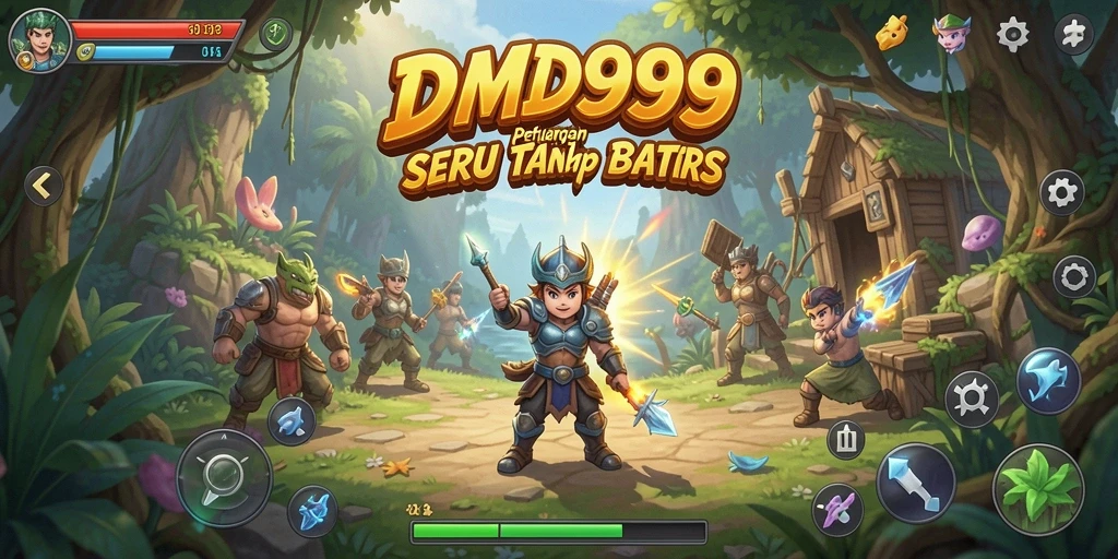 Gameplay DMD999 yang menantang dan seru dalam dunia petualangan.
