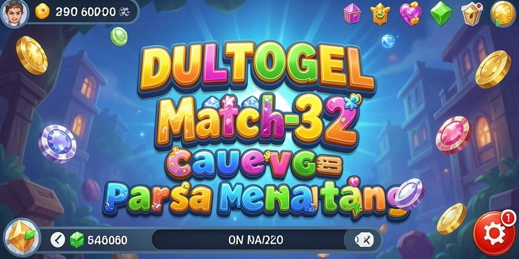 Gameplay seru DULTOGEL dalam aksi Match-3.