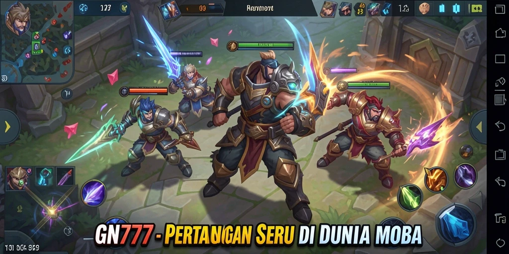 Gameplay menarik dalam pertarungan tim di GN777.