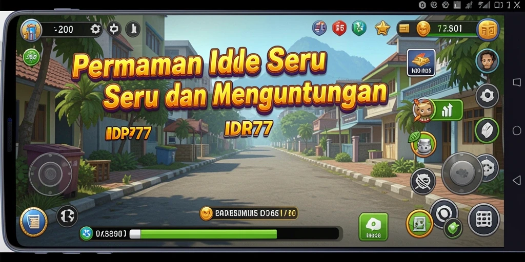 Tampilan gameplay IDR77 dengan elemen Idle yang menarik.