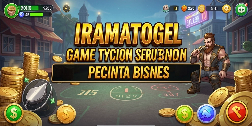 Tampilan menarik gameplay Tycoon IRAMATOGEL yang memukau.