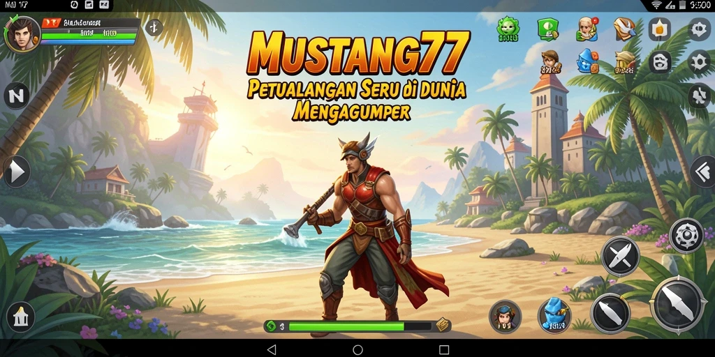 Tangkap momen epik dari gameplay seru MUSTANG77.