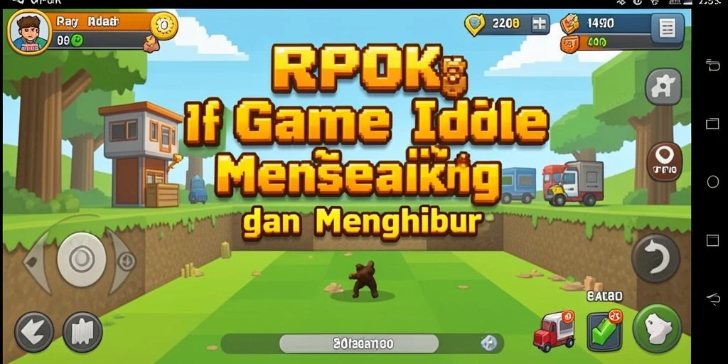 Tampilan gameplay RPOK yang menarik dan interaktif.