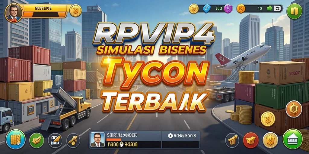 Tampilan gameplay RPVIP4 yang penuh strategi Tycoon.