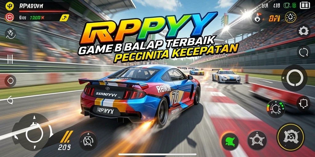 Tampilan gameplay seru dari RPYYY yang memacu adrenalin.