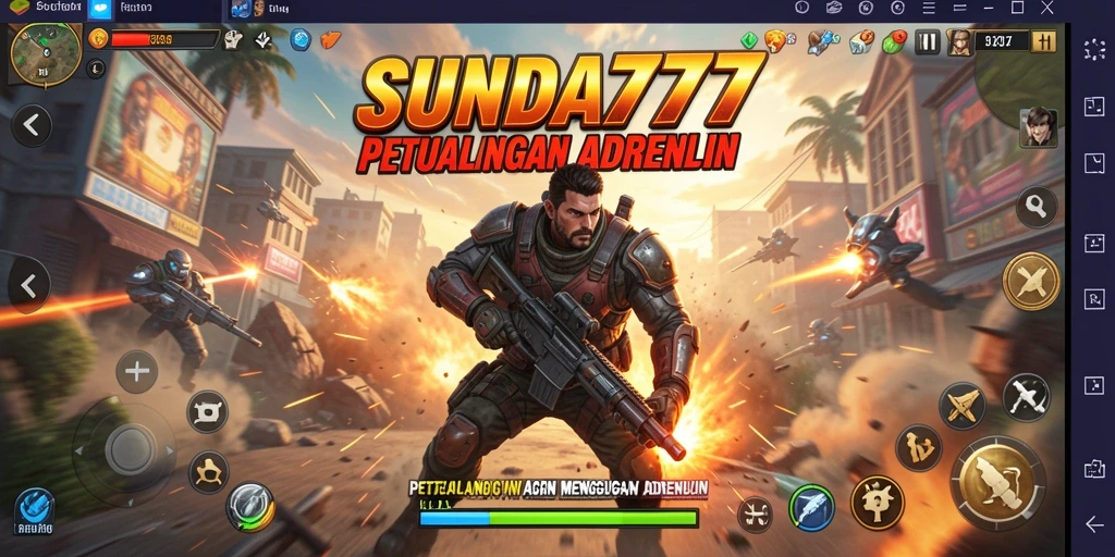 Screenshot SUNDA777 menunjukkan adegan aksi yang mendebarkan dan intens.