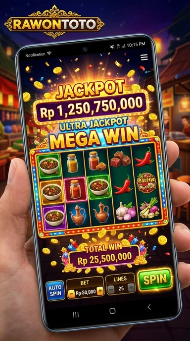 Fitur unggulan aplikasi rawontoto yang memudahkan navigasi.
